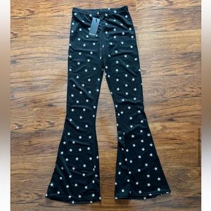Brand New Nasty Gal High Waisted Star Pants